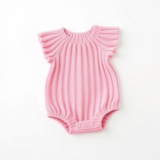 Knit Ruffle Romper